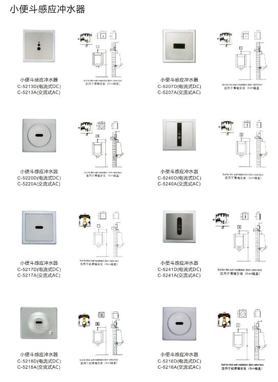 小便斗感应冲水器(图2)