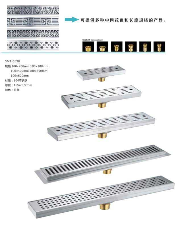 不锈钢工程地漏系列(图2)